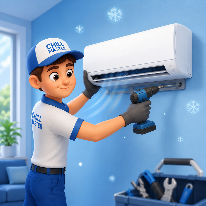 Checking and fixing indoor unit